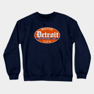 Vintage Detroit - Motor City Crewneck Sweatshirt